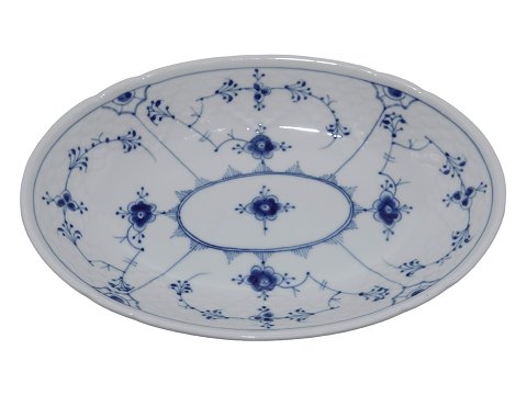 Blåmalet Hotelporcelæn
Oval asiet 23,1 cm.