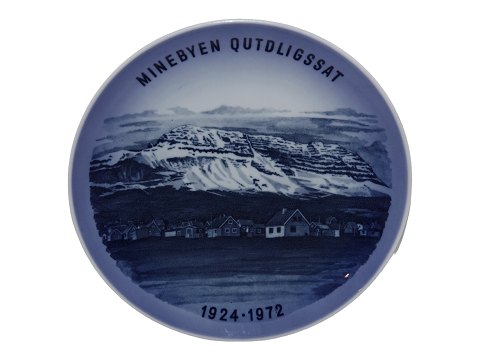 Royal Copenhagen plate
Greenland Minebyen Qutdligssat 1924-1972