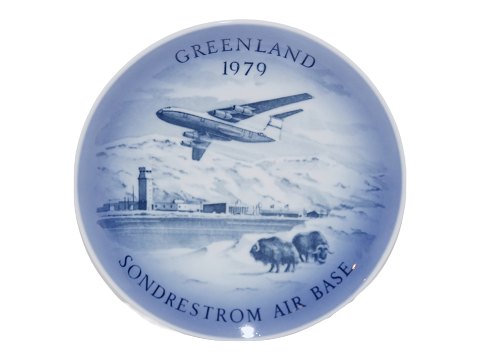 Royal Copenhagen  platte
Grønland Sønderstrøm Air Base 1979