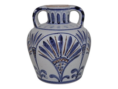 Hjorth keramik
Vase med blå dekoration