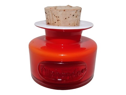 Holmegaard 
Red Palet spice jar Allehaande