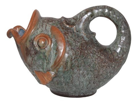 Michael Andersen 
Large fish figurine / pitcher