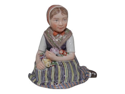 Royal Copenhagen Overglaze Figurine
Girl from Slesvig