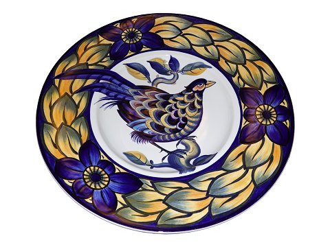 Blue Pheasant
Extra large round platter 45 cm.