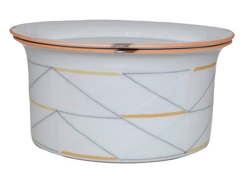 Bing & Grondahl
Striped lidded bowl by Bodil Manz