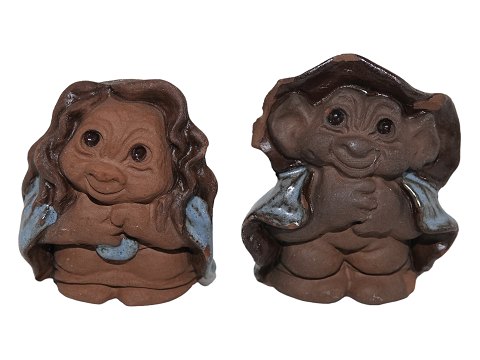 Thomas Dam pottery
Pair of trolls from 1967