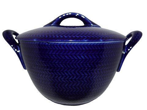 Blue Fire
Lidded bowl