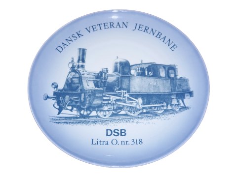 Bing & Grondahl Train Plate
Danish Veteran Train Plate #10