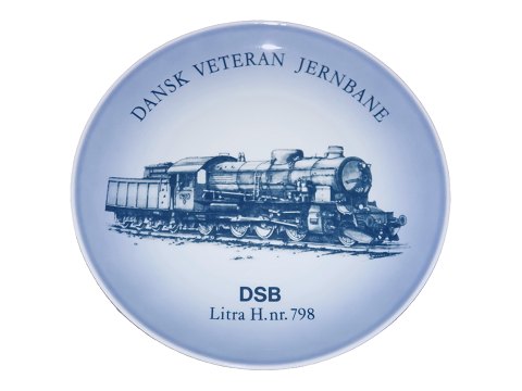 Bing & Grondahl Train Plate
Danish Veteran Train Plate #11