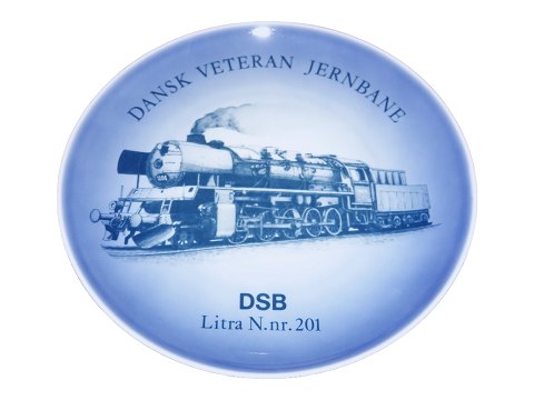 Bing & Grondahl Train Plate
Danish Veteran Train Plate #16