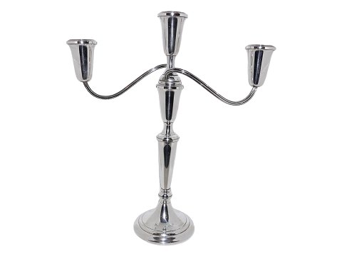 English sterling silver
Large three armed candlelight holder
