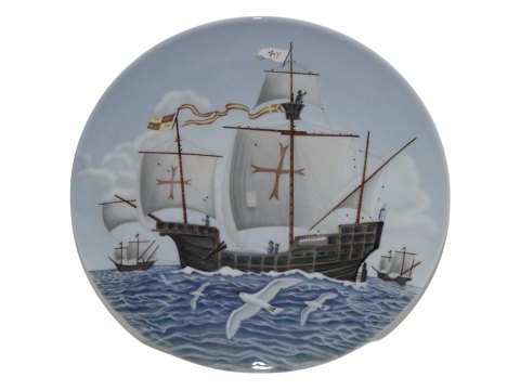 Bing & Grøndahl Mindeplatte fra 1992
500 året for Christophers Columbus opdagelse af Amerika