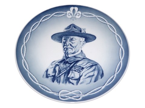 Royal Copenhagen  
Spejderplatte Fellowship Da 1978 Robert S.S. Baden-Powell Lord of Gilwell 
1857-1941