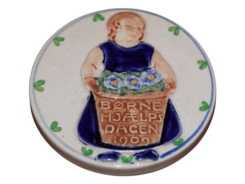 Aluminia Børnehjælpsdags platte 
1909