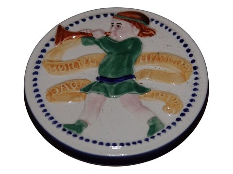 Aluminia Børnehjælpsdags platte 
1912