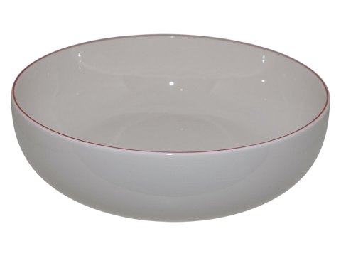 Rødtop
Lav rund skål 20,5 cm.