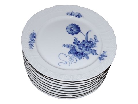 Blå Blomst Svejfet
Helflad frokosttallerken 21 cm. #622