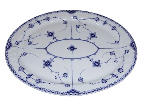 Musselmalet Halvblonde
Ekstra stort helfladt stegefad 47 cm. #643