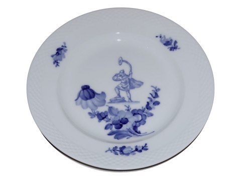 Blå Blomst Flettet Lurblæser
Frokosttallerken 21,2 cm. #8095