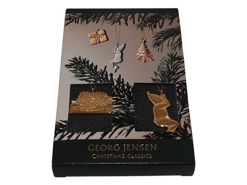Georg Jensen Golden Christmas
Ornament Kravlenisse og Kælk