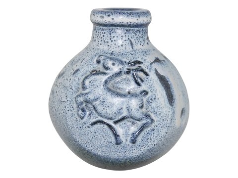 Bode Willumsen & Hans Henrik Hansen keramik
Lille vase med blålig glasur fra 1937