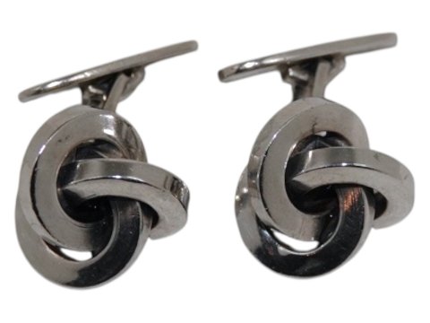 Randers Sølvvarefabrik sterling silver
Knot cufflinks from the 1970