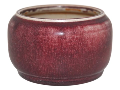 Bing & Grondahl Art Pottery
Small oxblood glaze bowl by Gunnar Nylund
