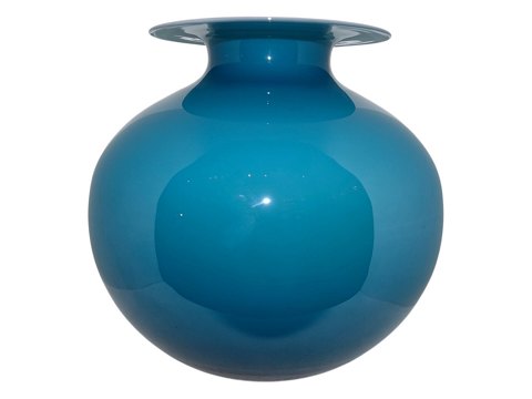 Holmegaard
Stor, rund blå Carnaby vase - Mulig prøvemodel