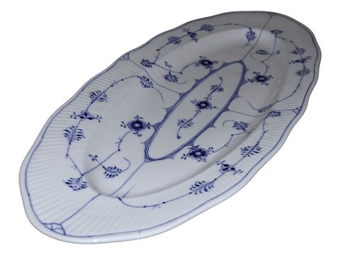 Musselmalet Riflet
Stort fiskefad 61 cm. fra 1898-1923