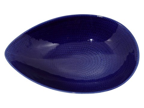 Blå Ild
Oval lav skål 28 cm.