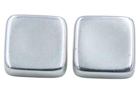 Georg Jensen 
Firkantede øreclips