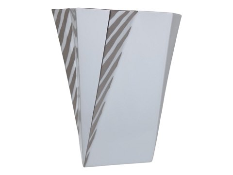 Bing & Grondahl Futura 
Tall vase with silver decoration