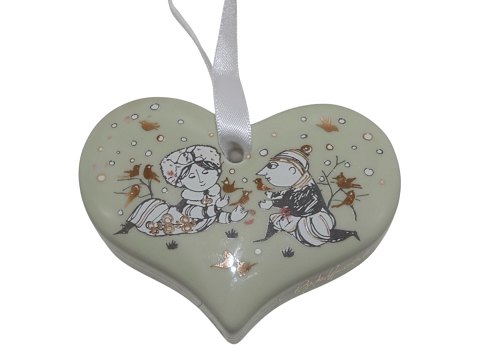 Bjorn Wiinblad 
Small light green heart