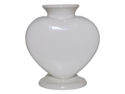 Royal Copenhagen fajance 
Hvidt julehjerte