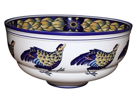 Blue Pheasant
Enormous bowl 38.4 cm.