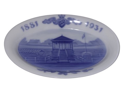 Royal Copenhagen commemorative dish from 1931
Dansk Banecykling 50th jubilee