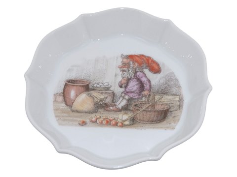 Bing & Grøndahl Julestel
Kantet asiet med julenisse der skal til at bage æbleskiver