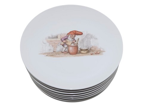 Bing & Grøndahl / Royal Copenhagen Julestel
Stor kagetallerken med julenisse der bager 18,2 cm.