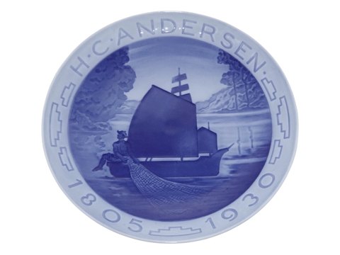 Bing & Grøndahl Mindeplatte fra 1930
H.C. Andersen