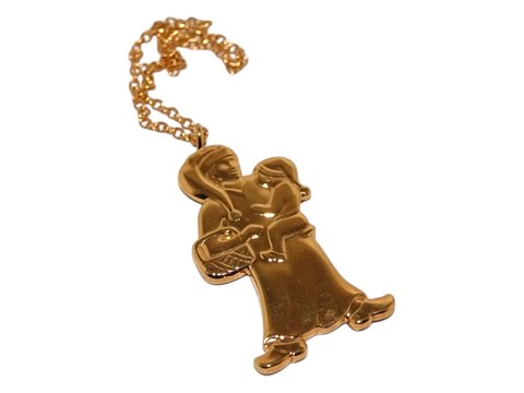 Georg Jensen Golden Christmas
Ornament Nissemor med barn