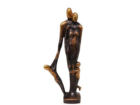 Stiig Kalsing
Moderne bronze figur af familie på fire