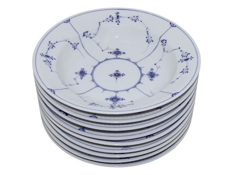 Musselmalet RifletLille dyb tallerken 20,5 cm. fra før 1894