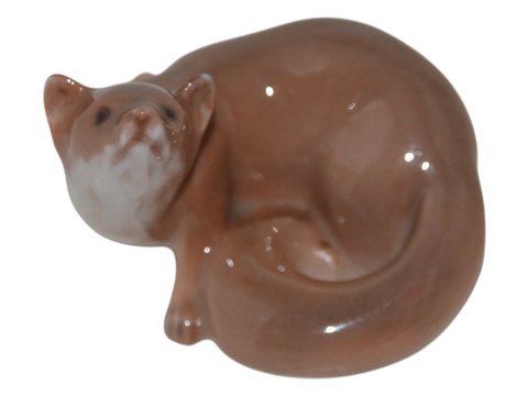 Rare miniature Royal Copenhagen figurineFox