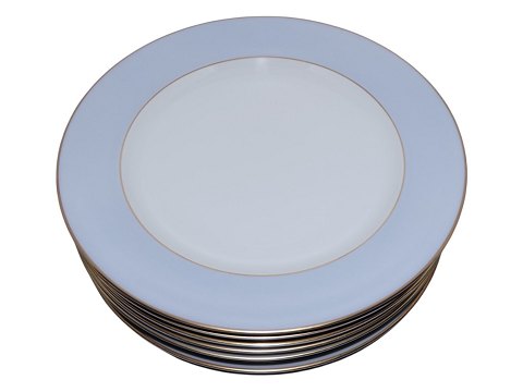 Royal Copenhagen Light. lue cover plate 31.5 cm.