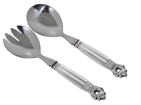 Georg Jensen KongeLille salatsæt 17,7 cm.