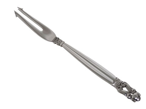 Georg Jensen AcornCold meat serving fork 16.7 cm.