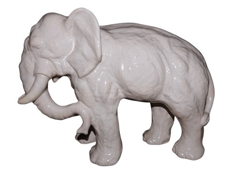 Kæmpe Hjorth figurHvid elefant