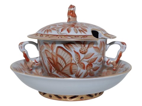 Herend Jardin Zoologique Copper Marmeladekrukke