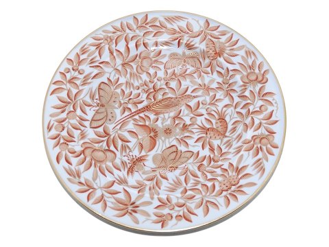 Herend Jardin Zoologique Copper Stor kagetallerken 20 cm.