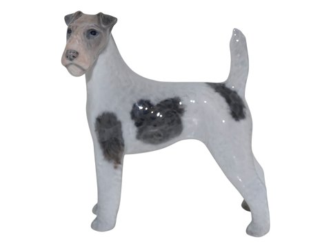 Royal Copenhagen dog figurineWirehaired Terrier
